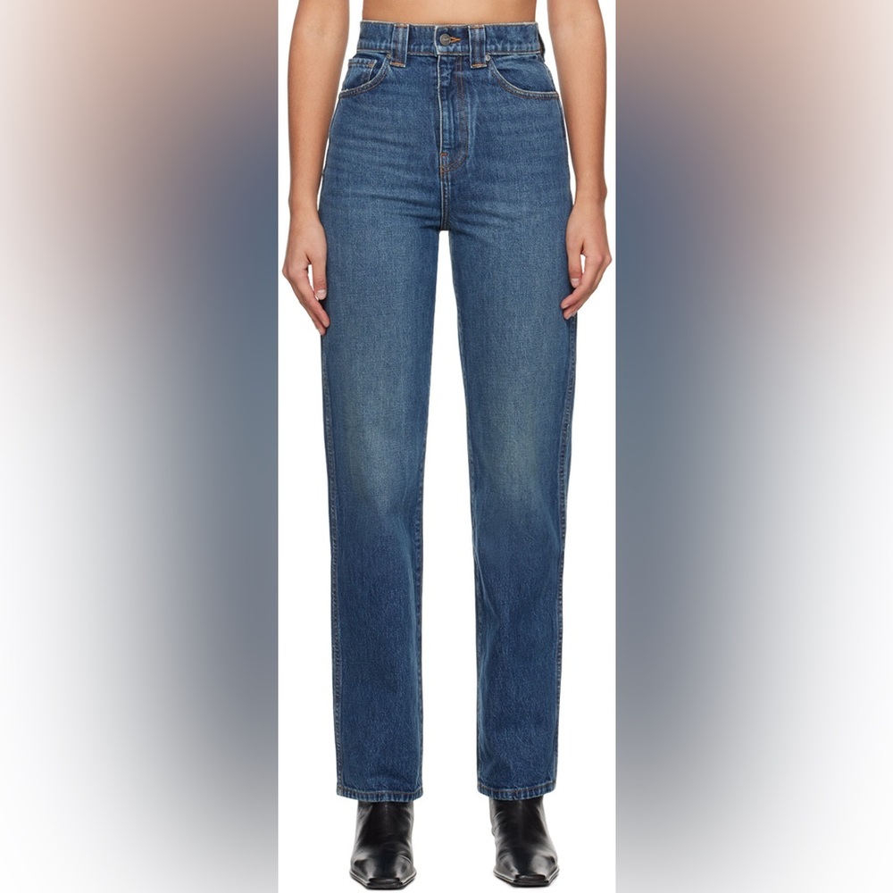 KHAITE “Albi” jeans in Archer (NWT)